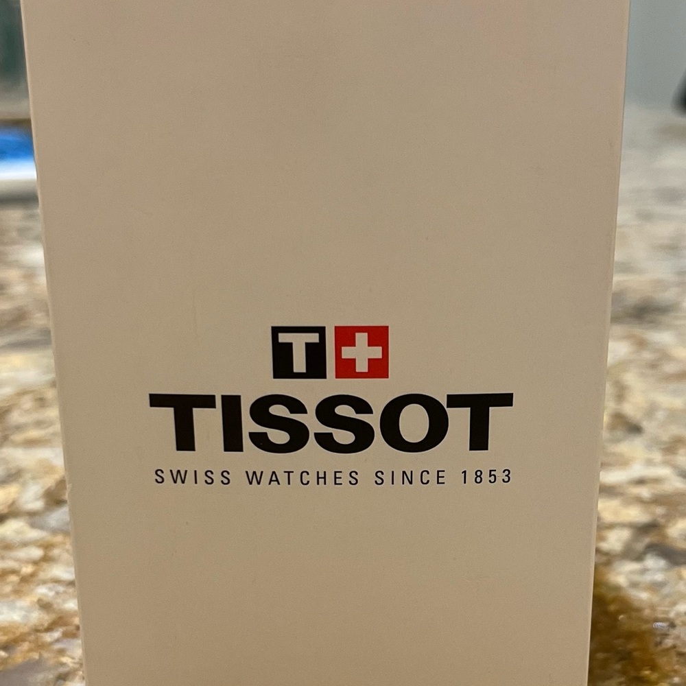 Brand new Tissot Women’s Swiss Watch. Still in the original box tags attached.